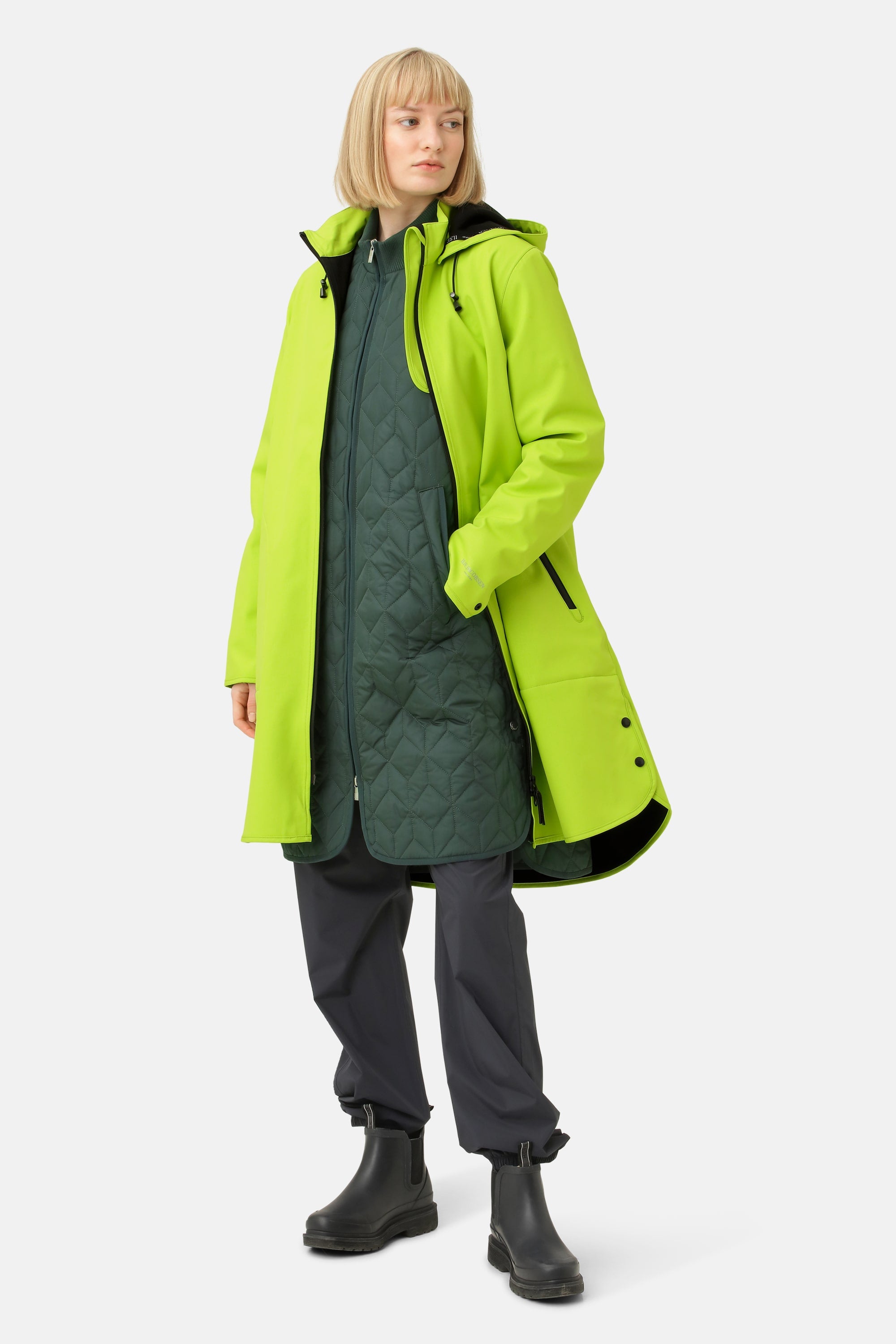 Imperméable Softshell Coupe A - Lime Green